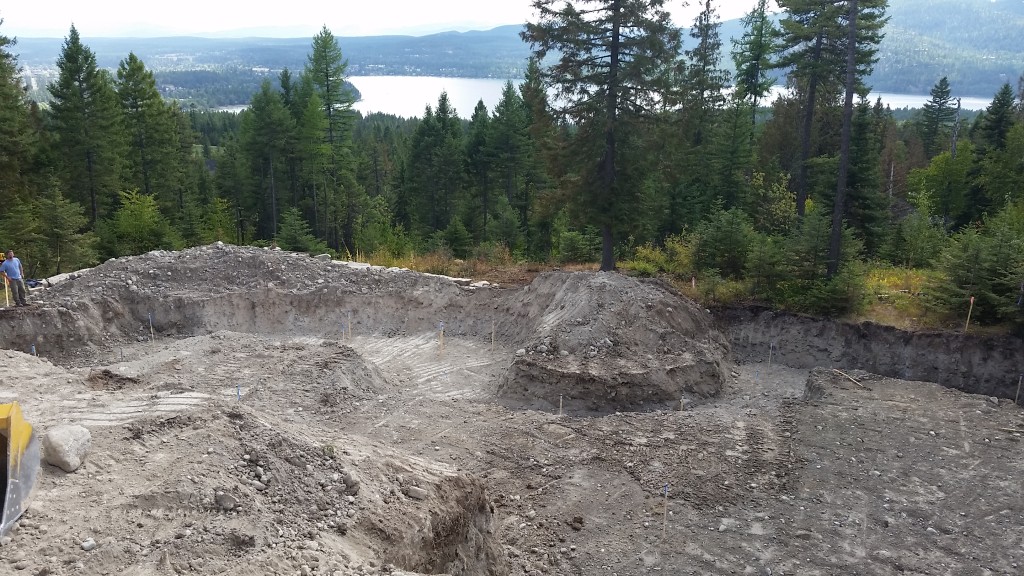 Excavation for Footings Footing Preparation On New Iron Horse Project